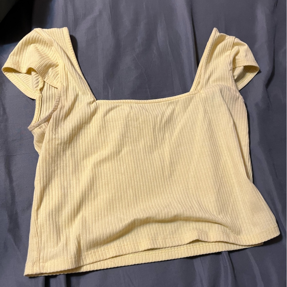 Medium me to we crop top